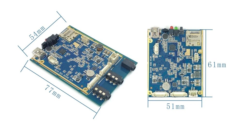 HD 1CH DVR Mini TF плата для записи видеонаблюдения видеомодуль Поддержка U диска