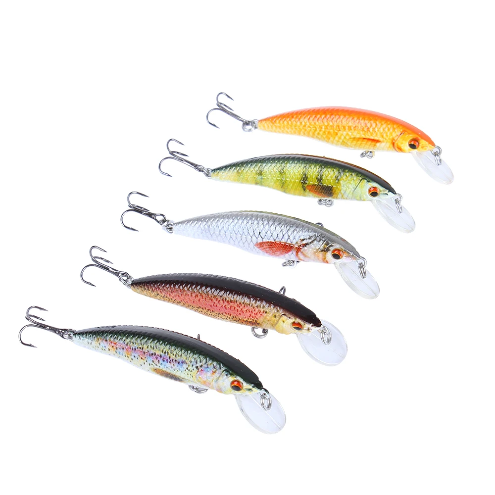 5 шт. набор миниатюрных рыболовных приманок 2 дюйма 4 г | Спорт и развлечения