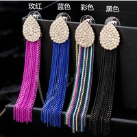 long earrings for women bijoux gold metal tassel drop earring new fashion jewelry wholesale gift