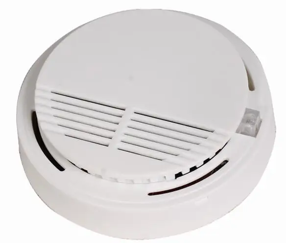 

Yobang Security-Smoke Detector Fire Alarm Sensor Monitor for Home Security Photoelectric Smoke Alarm Independent Smoke Sensor