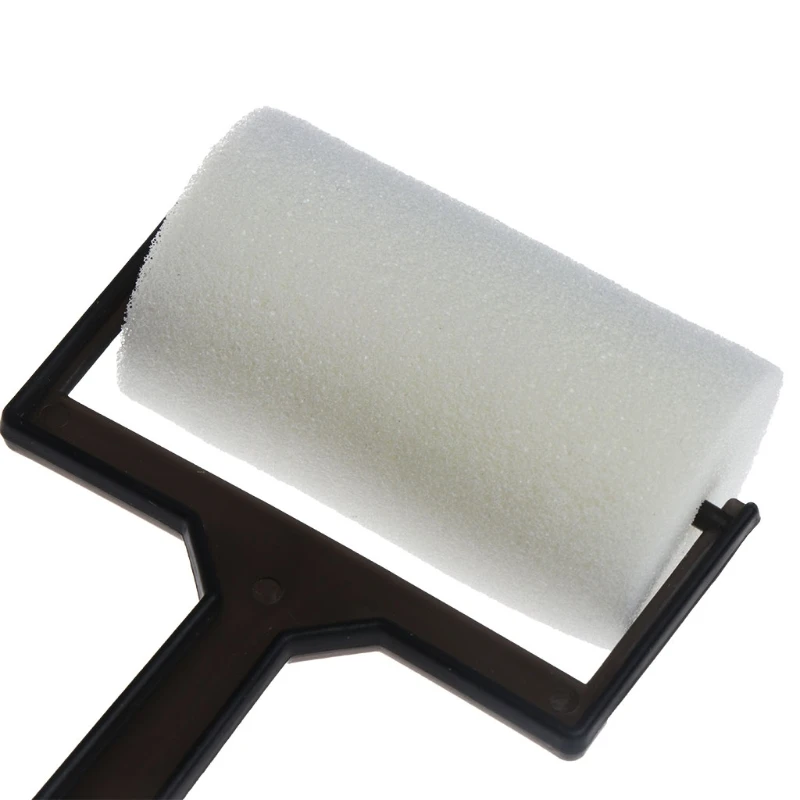 3Pcs White Sponge Paint Brushes Children Graffiti Roller Stamp Kids Painting Toy