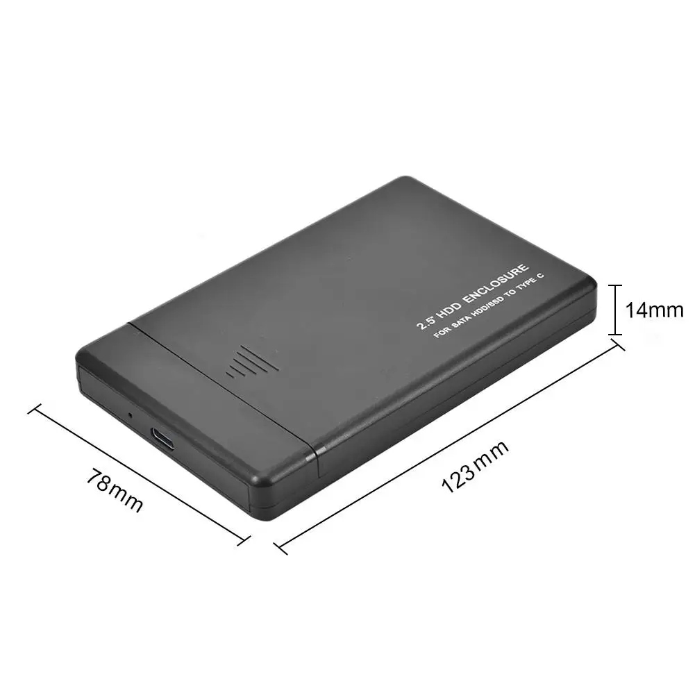 2 5 &quotSATA USB2.0 3 0 Type C 1 мобильный жесткий диск Гбит/с внешний корпус для ноутбука