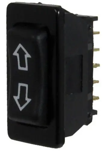 Новый универсальный черный переключатель окна с 5 контактами постоянный ток 12 В 20