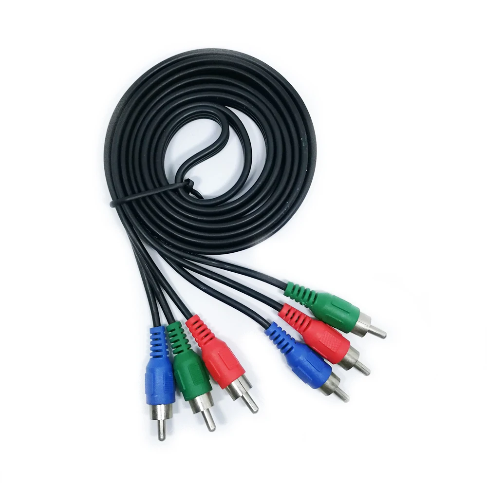 3RCA папа к 3 RCA композитный аудио конвертер видео AV кабель Разъем 3X цифровая камера