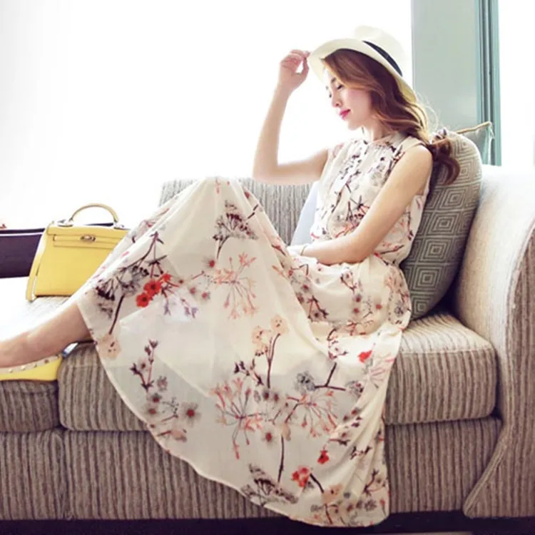 Женское летнее однотонное платье трапециевидной формы из полиэстера