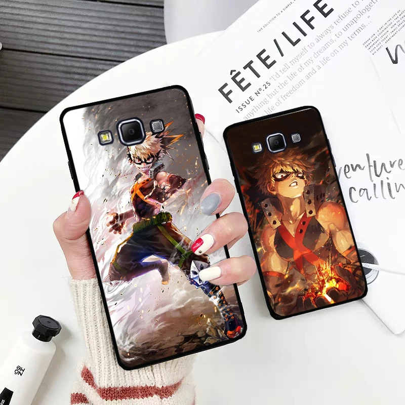 My Hero Academia Anime Custom Silicone Case for Samsung A2 Core A3 A5 A6 Plus A7 A8 A9 A10 A30 A50 A60 A70 A10S A30S A50S A70s | Мобильные
