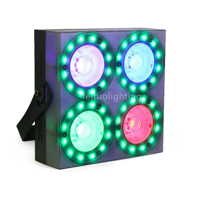 Сценическая Свадебная лампа с точечным управлением 4 шт. * 30 Вт RGB 3в1 + 48 SMD5050