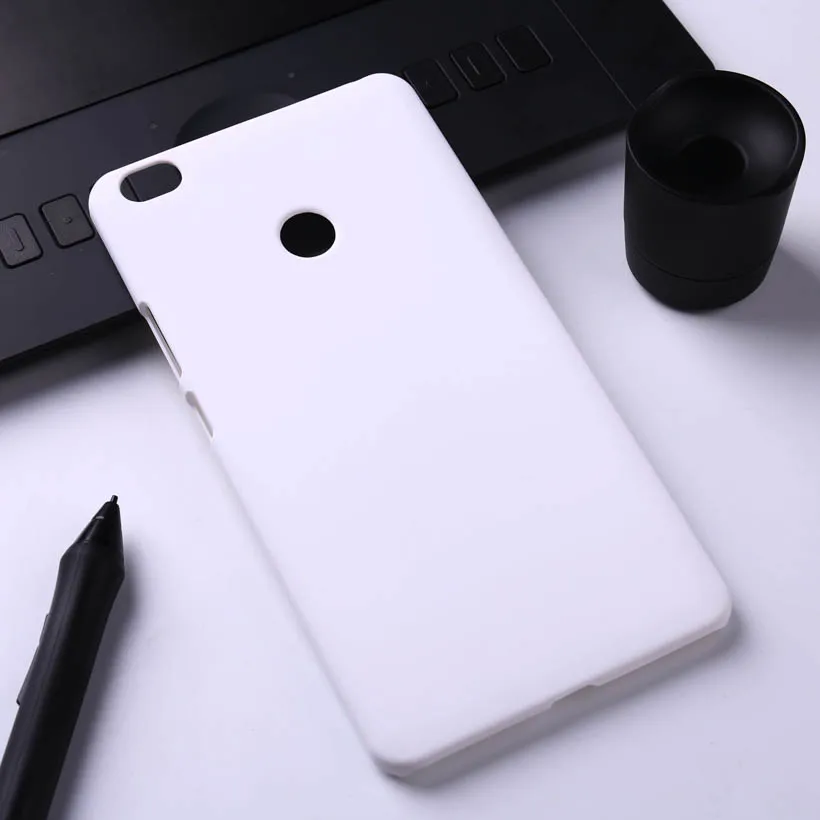 TAOYUNXI Матовый Жесткий чехол для телефона Xiao mi MAX mi Max 6,4 дюймов чехол матовый антидетонационный мобильный аксессуары для мобильного телефона, чехлы с капюшоном - Цвет: White