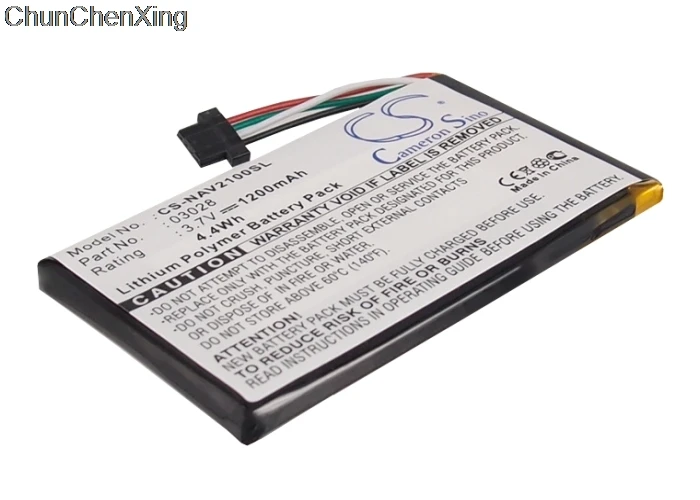 Аккумулятор Cameron Sino 1200mAh для Navigon 2100 Max 2110 2120 2150 2310 | Электроника