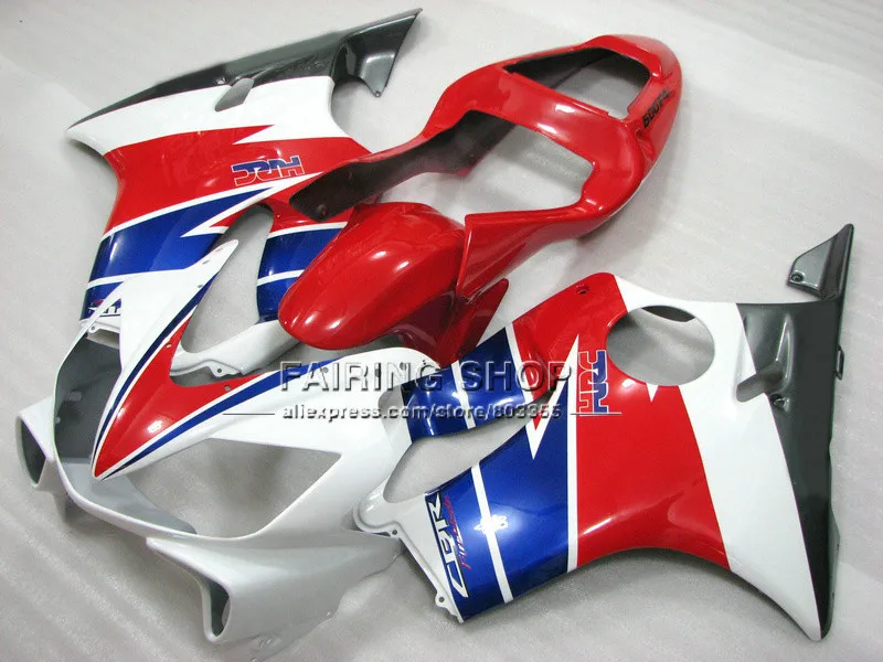 OEM Фабричный обтекатель части для HONDA CBR600 F4I 01 02 03 CBR 600F4i 01 02 03 пользовательские красный обтекатели комплект 600 f4i 2001 2002 2003