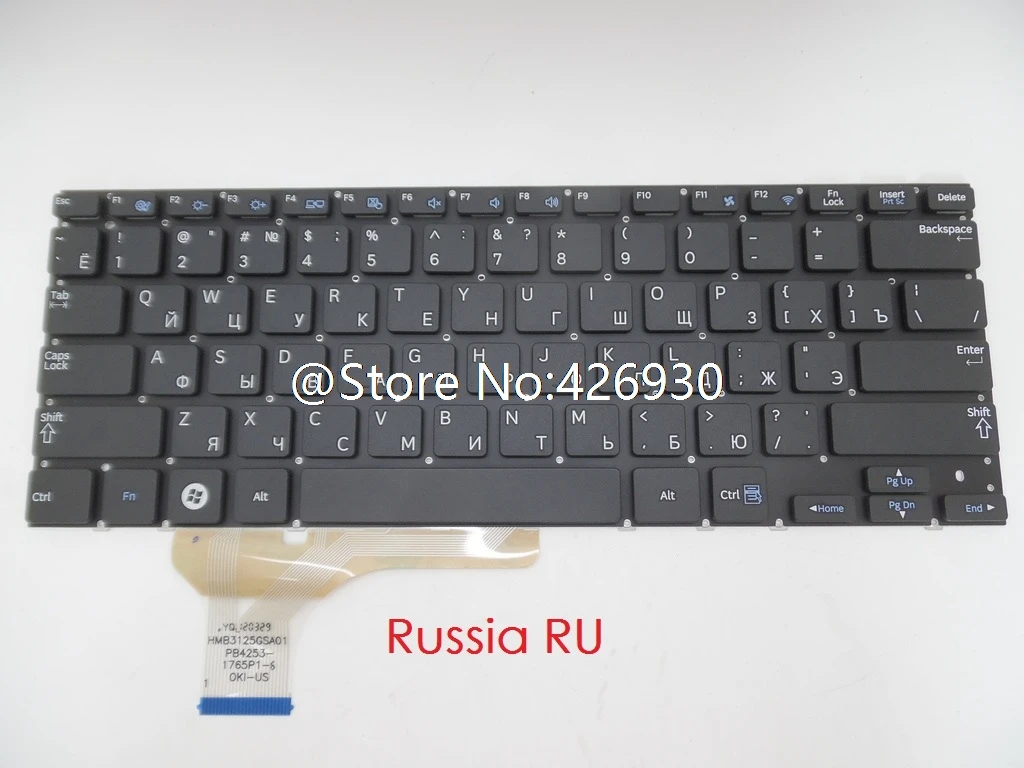 Клавиатура для ноутбука Samsung NP530U3B NP530U3C NP535U3C NP540U3C NP532U3C скандинавский NE Португалия