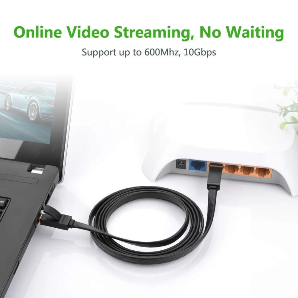 longyue-10m 33ft Cat7 Shielded Ethernet Networking Cord Patch Cable 10Gbps 600Mhz S/STP Molded Network Lan Cable Stranded Copper