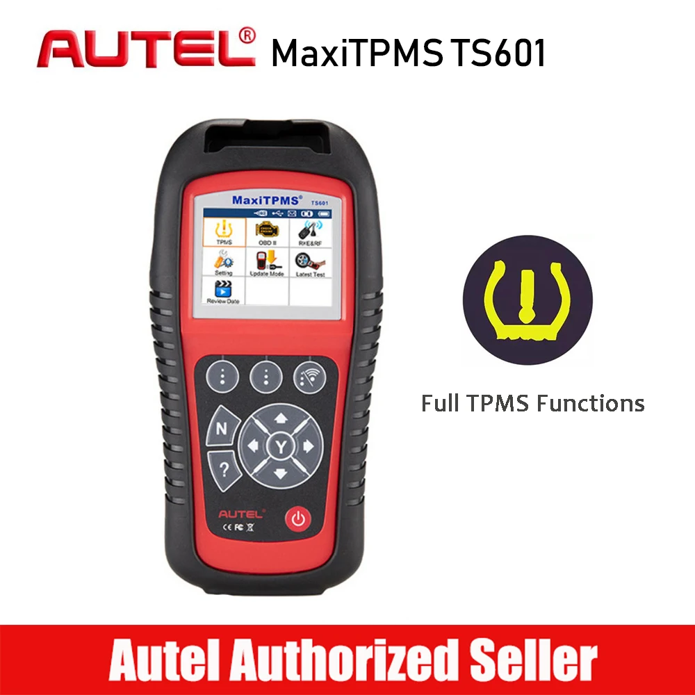 AUTEL MaxiTPMS TS601 TPMS диагностический инструмент OBD2 сканер автоматический считыватель