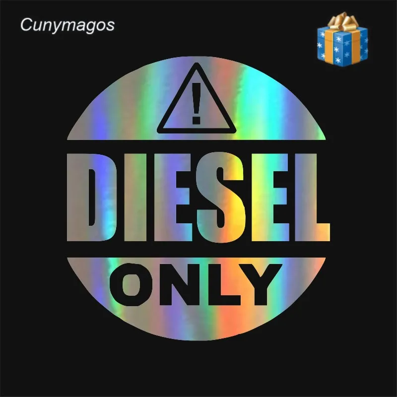 Новый предупреждающий стикер Mark DIESEL ONLY для автомобиля креативное виниловое
