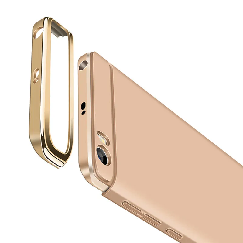 3IN1 Прохладный Футляр Для Сяо Mi Ми 5S чехол полное покрытие Пластик защиты Тонкий