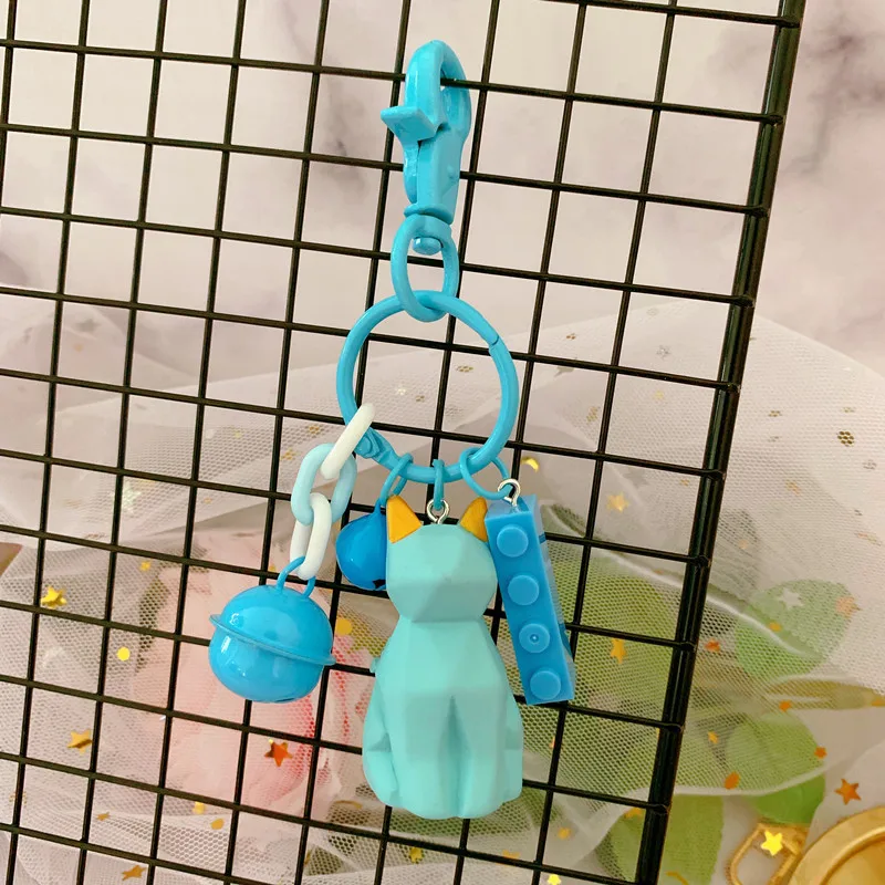 2019 милый брелок с фигурками из мультфильмов Геометрические Животные Динозавр