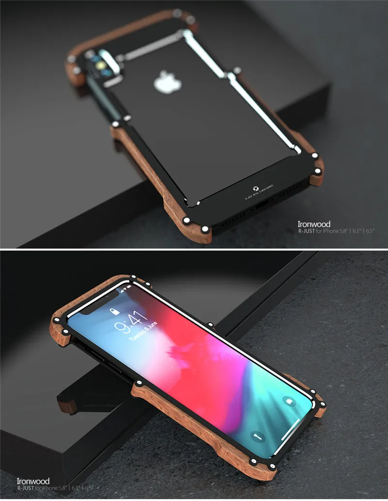 For iPhone 5 5s SE Wood Bumper Case Strong Hybrid Tough Shockproof Armor Phone Back Case for iPhone Xr 6S Plus 8 7 Xs MAX Cover