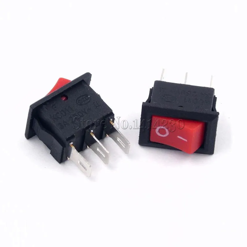 100 шт. 3 контактный переключатель питания А 250 В 10 х15 мм|switch on|switch on offswitch off |