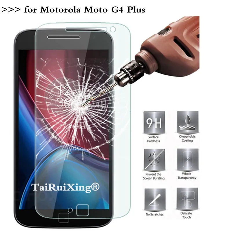 9H 2.5D 0 26 мм Закаленное стекло протектор экрана для Motorola MOTO G4 Plus Защитная пленка G 4