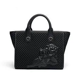 Black Pmsix сумка женская Новая Большая емкость модная дикая женская сумка красная национальная ветровая сумка - Цвет: Black