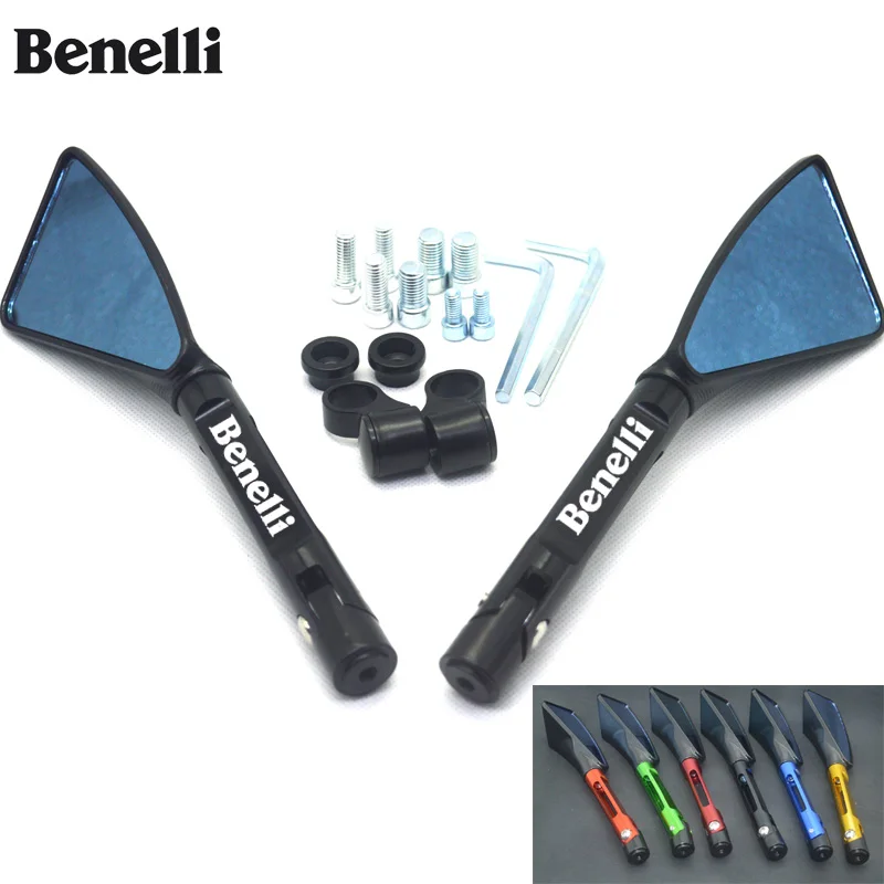 Универсальное зеркало для мотоцикла с ЧПУ боковое заднего вида Benelli BN600 BN302 Stels600