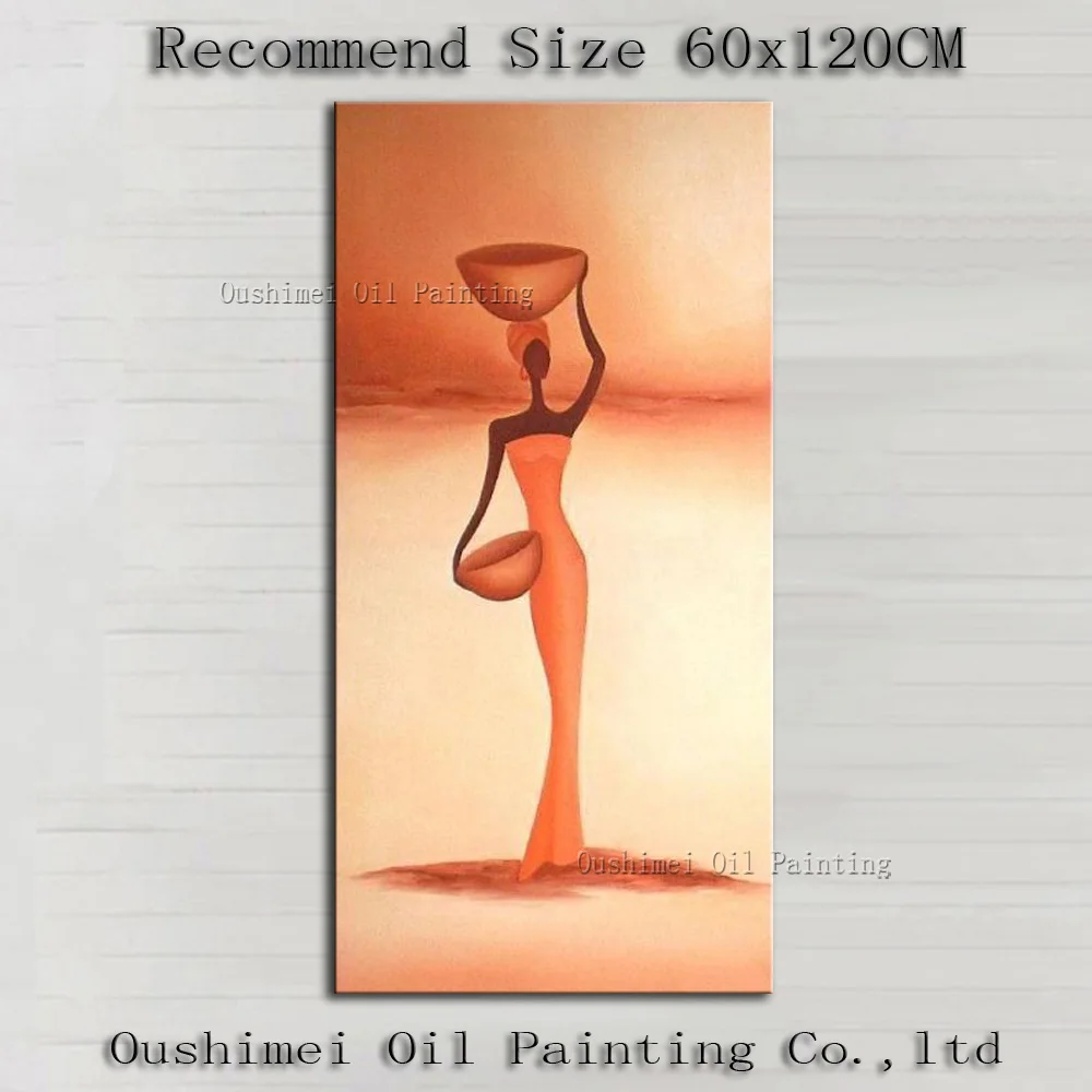 Профессиональный художник ручной работы высокое качество Африка Картина на