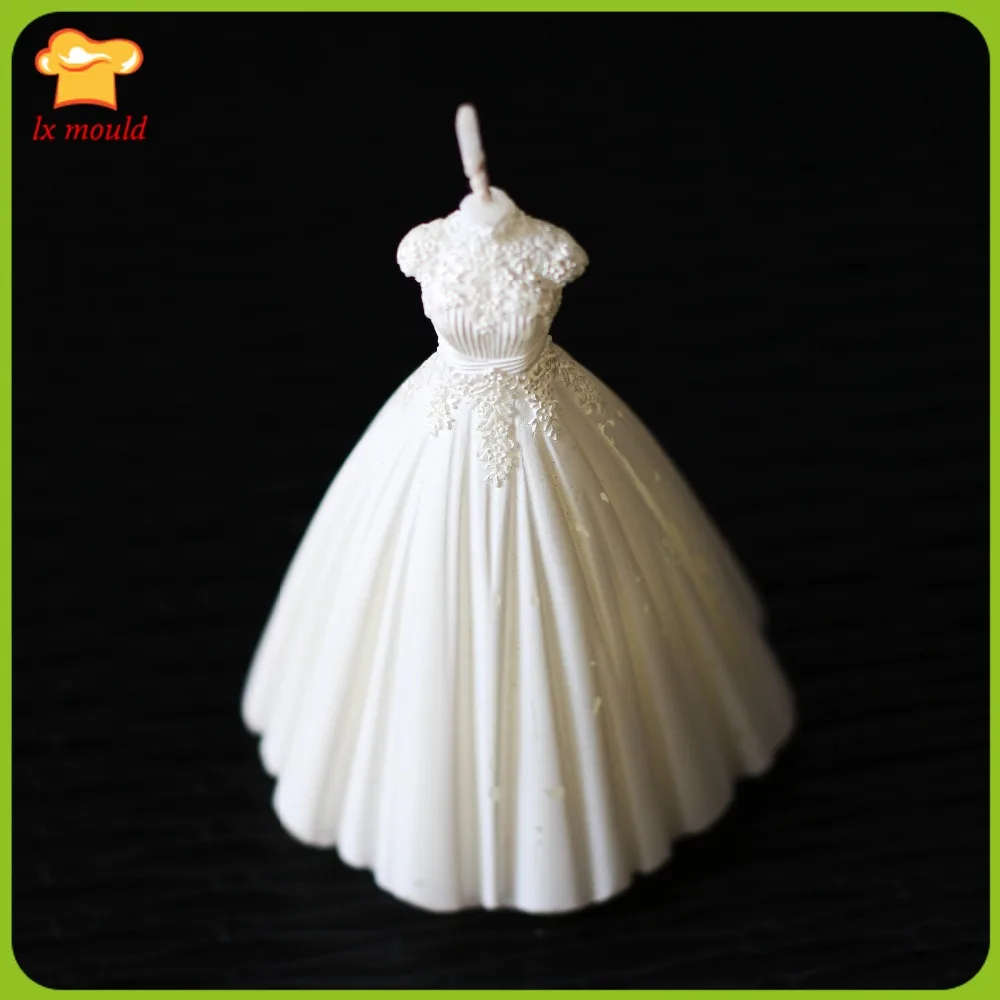 3D Трехмерная форма для свадебного платья силиконовые формы сделай сам ручная
