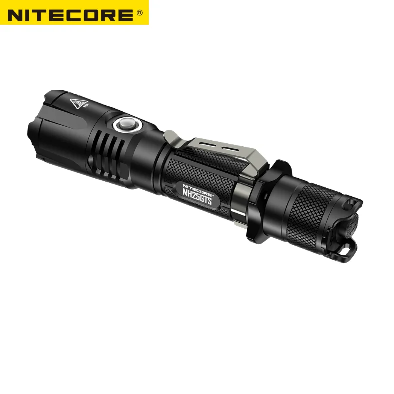 Светодиодный тактический фонарик NITECORE MH25GTS CREE XHP35 HD 1800 лм зарядка через USB