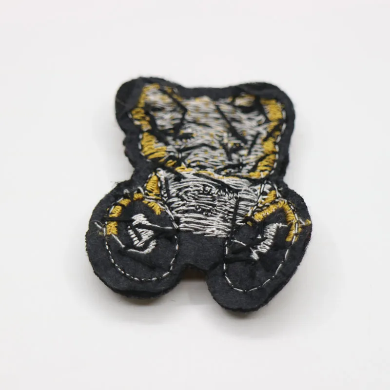 1 шт. коричневая Фотография 3D Ручная работа фотография одежды медведи сделай сам