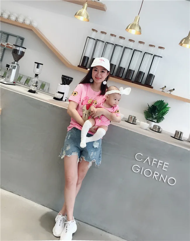 2019 семейная одежда платье для мамы и дочки семейные пижамные комплекты летняя