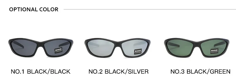 Мужские и женские солнцезащитные очки KDEAM летние для пляжного вождения