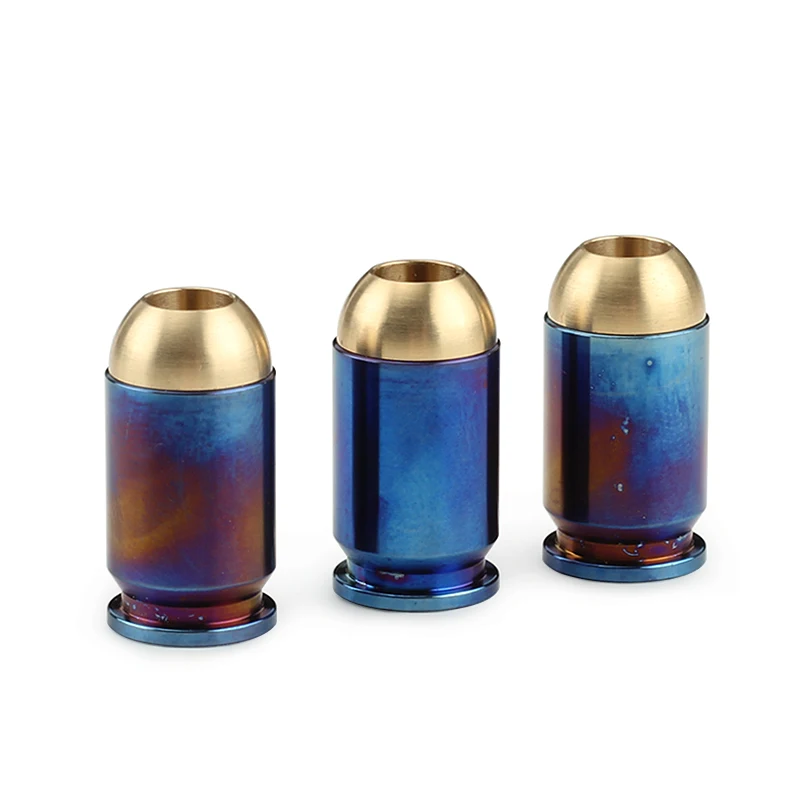 Аксессуары из титанового сплава и латуни в форме пули Паракорд аксессуар Зонт