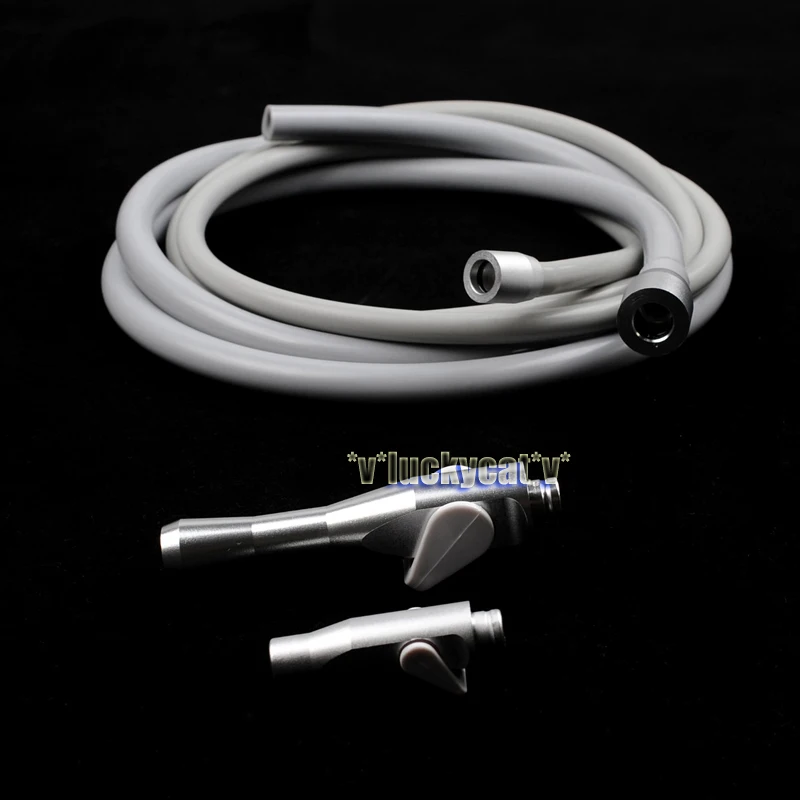 

Dental Saliva Ejector Suction Valves SE/HVE Tip Adaptor and 2 Tubing Hose Tubes