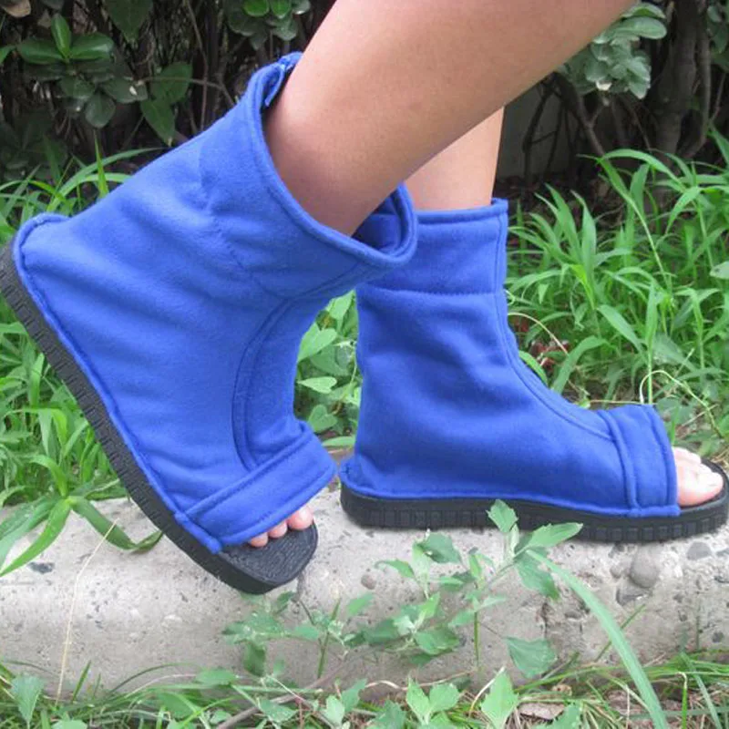 Черная Женская пляжная обувь в голубом цвете парусиновые ботинки женская bota