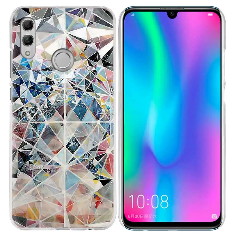 15 Декоративный блестящий красный чехол для huawei Honor 8X Y9 9 10 Lite Play 8C 8S 8A Pro V20 20i 10i Y6 Y7 Жесткий ПК чехол для телефона - Цвет: 15