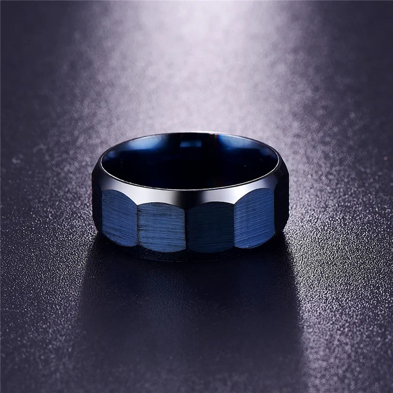 Мужское кольцо с футбольными узорами Anello Uomo байкерское из нержавеющей стали