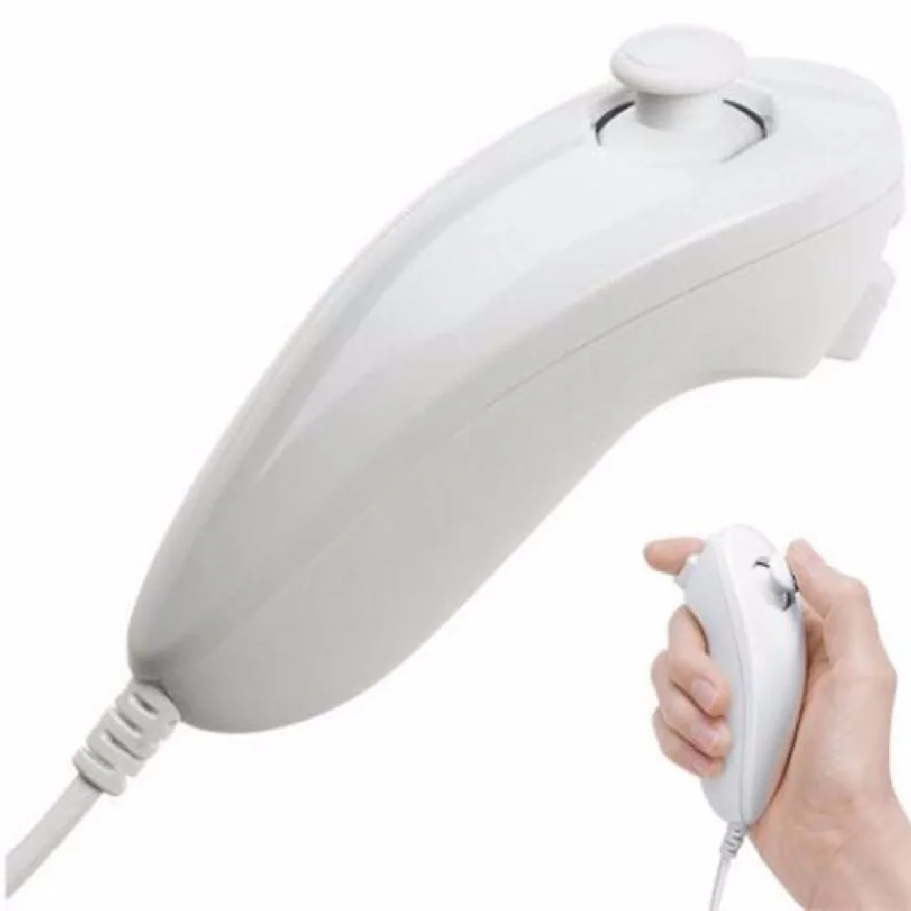 ViGRAND Новый 1 шт. Nunchuck контроллер для консоли Nintendo Wii|controller control|controller for wiicontrole nintendo
