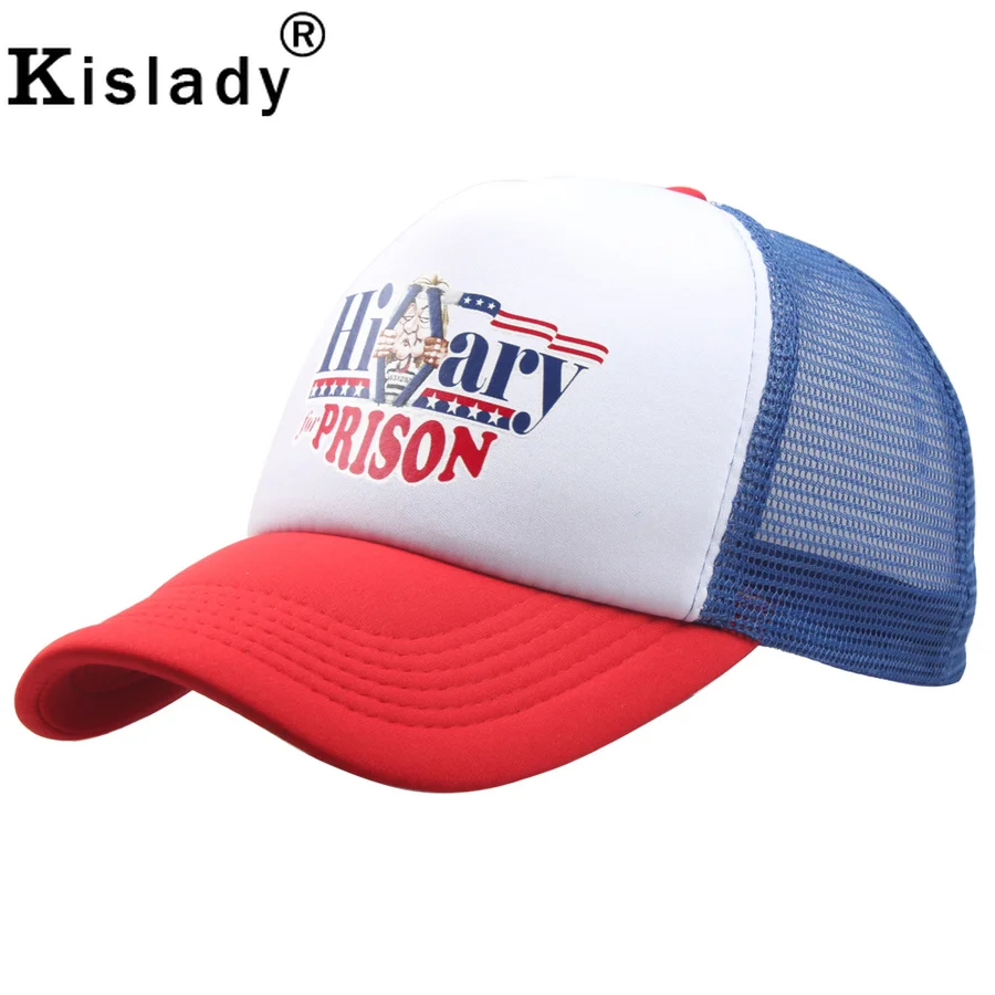 Kislady модные Трамп Snapback Бейсбол Кепки для Для женщин мужчин Лето Письмо печати