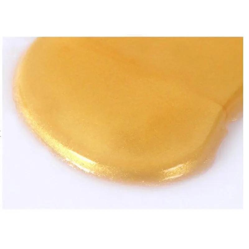 Золотая кристальная коллагеновая маска для глаз 5 упаковок век против темных