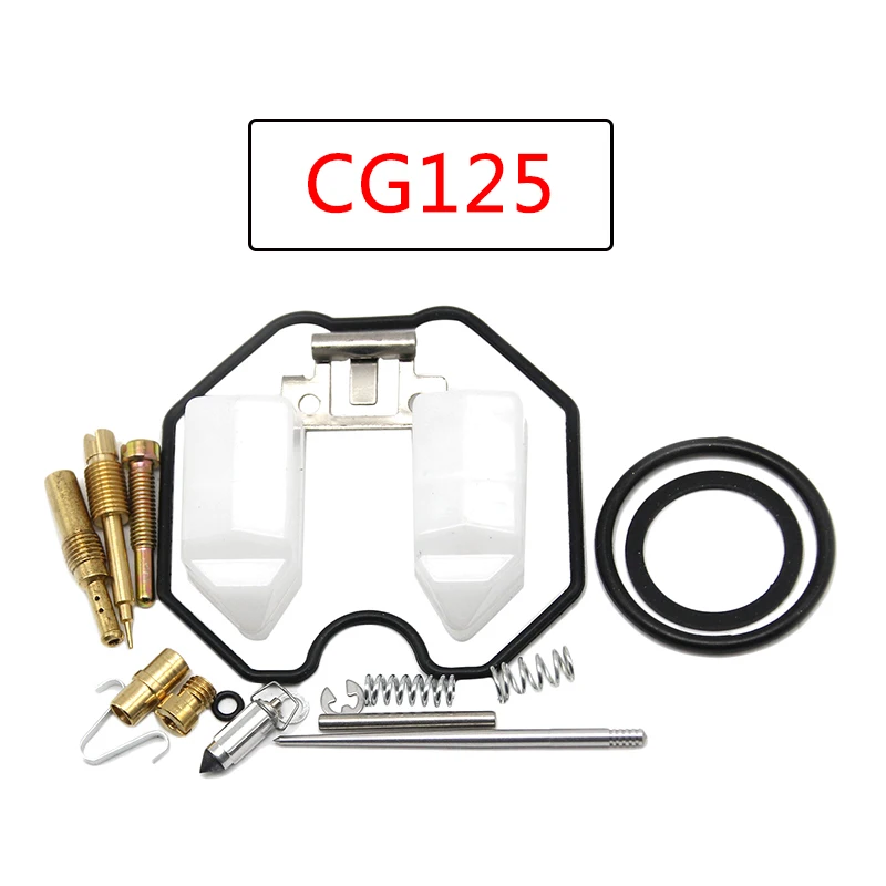 

ZSDTRP made Keihin carburetor PZ26 repair kits CG125CC ATV motorcycle repair bag With wear-resistant nickel-plated nozzle