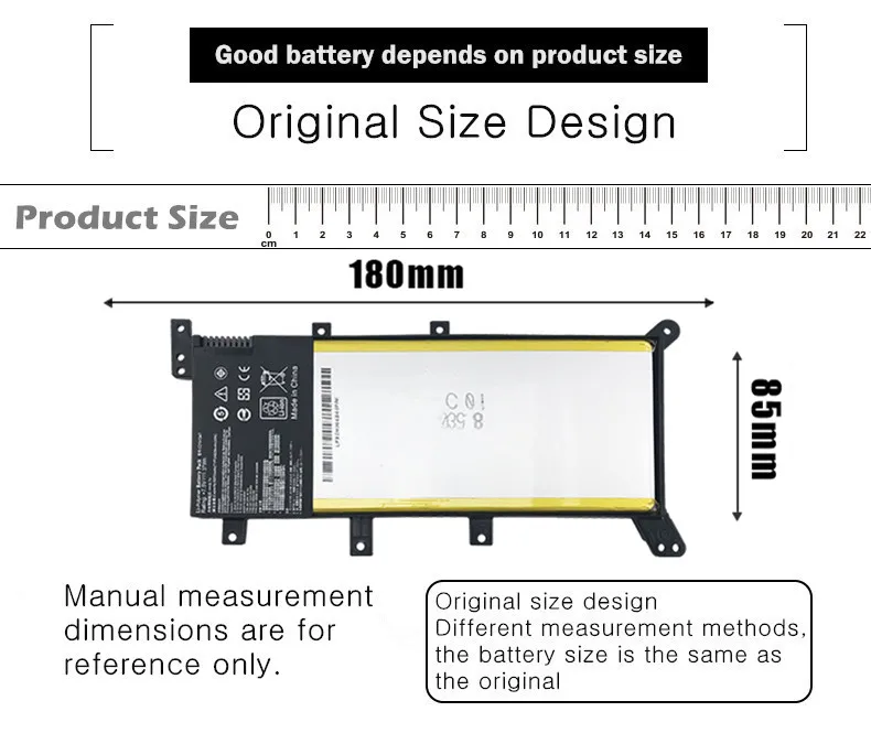 Аккумулятор 7 5 В 37Wh C21N1347 для ноутбука ASUS X555 X555LD F555A A555L X555L X555LB X555LN F555U W519L F555UQ X555LF