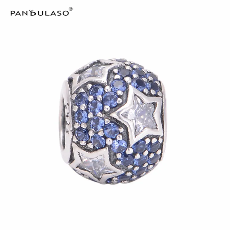 Ювелирные изделия из стерлингового серебра 925 пробы Шарм бусина подходит для