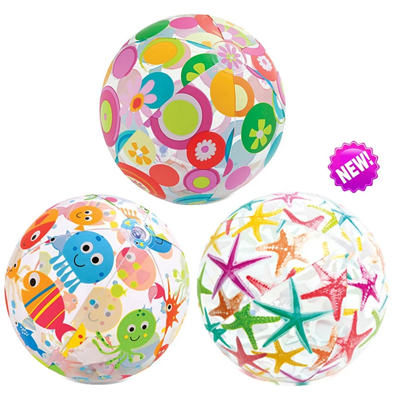 CCINEE 36 см пляжный мяч для детей цветные звезды рыбы игрушечный воды Лето Sandom цвет 3