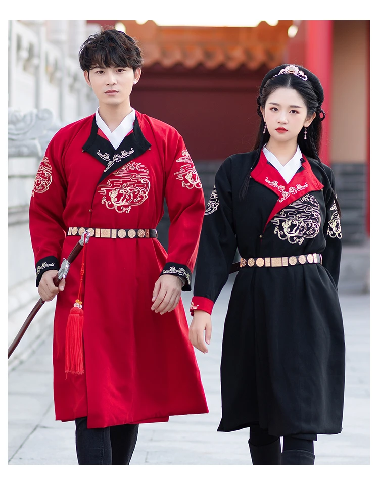 Для мужчин wo мужчин hanfu костюм одежда косплей мужской Китайский древний воин халат династии Мин платье ТВ фильм сценический наряд