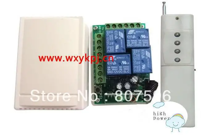 Long Distance 3000M wireless rf remote control switch DC12V power Receiver&ampTransmitter | Обустройство дома