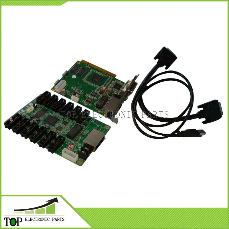 Система управления Linsn 801/802 1 отправляющая карта sd801D /sd802D + приема rv801D/RV908D hub75