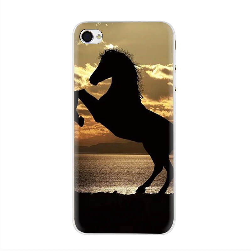 Бегущего коня Жесткий Чехол для мобильного телефона чехол для iphone 5 5s 5c 6 6s плюс 7 8 Plus X XR XS 11 Pro Max - Цвет: H6