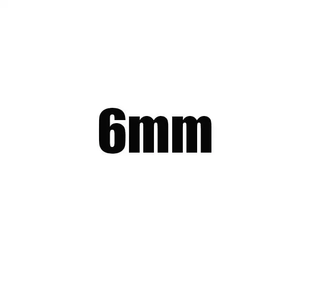 925 пробы серебряные винтажные Подвески колокольчики 6 мм 8 мм браслеты ручной работы подвески DIY ювелирные изделия - Окраска металла: 6mm 1pcs