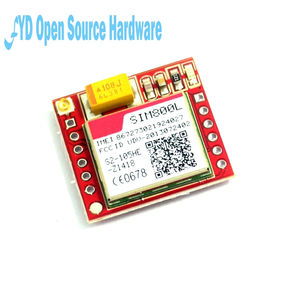 SIM800L GPRS GSM модуль Micro SIM карта ядро четырехдиапазонный TTL последовательный порт