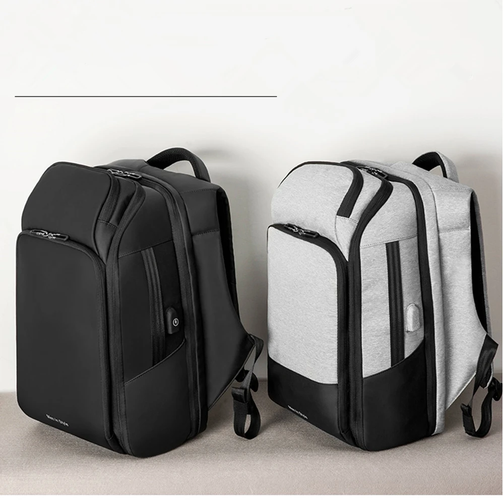 Мужские рюкзаки BISON DENIM 17 дюймов рюкзак для ноутбука подростка USB зарядка дорожные